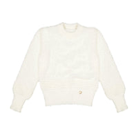 Mayoral Tween Faux Fur Sweater