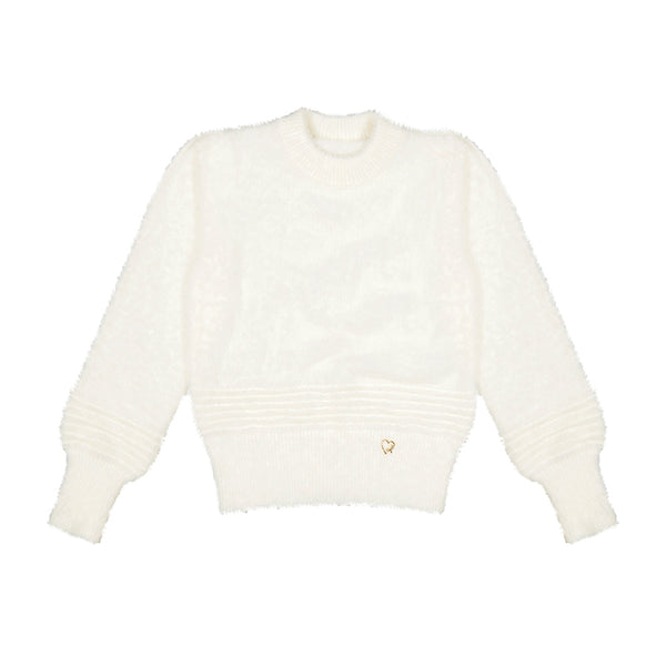 Mayoral Tween Faux Fur Sweater