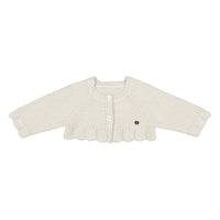 Mayoral Newborn Girl Cropped Cardigan