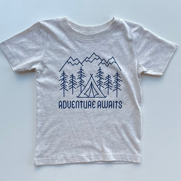 Adventure Awaits Toddler Graphic T-Shirt