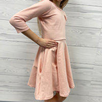 Twirl Dress - Pink Salt