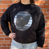 State of Ohio Adult Cropped Crewneck