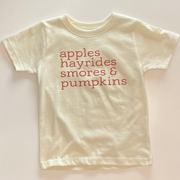 All the Fall Things Toddler Graphic T-Shirt