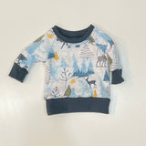 Raglan Sweatshirt - Winter Wonderland