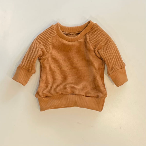 Raglan Sweatshirt - Pumpkin Cream