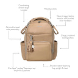 Boss Plus™ Backpack Diaper Bag - Chai Latte