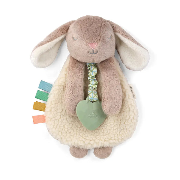 Itzy Friends Lovey Plush - Taupe Bunny