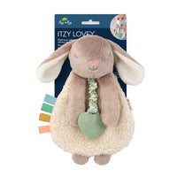 Itzy Friends Lovey Plush - Taupe Bunny