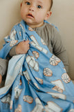 Copper Pearl Knit Swaddle Blanket - Dunk