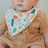 Copper Pearl Bandana Bibs - Veggie Collection