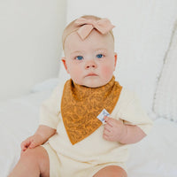 Copper Pearl Bandana Bibs - Eden Collection