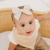 Copper Pearl Bandana Bibs - Eden Collection