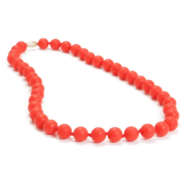 Chewbeads Jane Necklace - Cherry Red