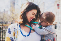 Chewbeads Jane Necklace - Cobalt Blue