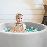 Tiny Land® Ball Pit Pool with 200 Pcs Ball Pit Balls