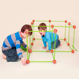 Tiny Land® Creative Fort Building Kit with 130 pcs