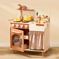 Tiny Land® Modern & Versatile Wooden Kids Play Kitchen