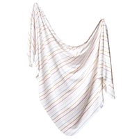 Copper Pearl Knit Swaddle Blanket - Piper