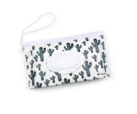 Take & Travel Pouch Reusable Wipes Case - Cactus