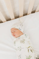 Copper Pearl Knit Swaddle Blanket - Haven