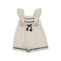 Mayoral Baby Girl Linen Romper