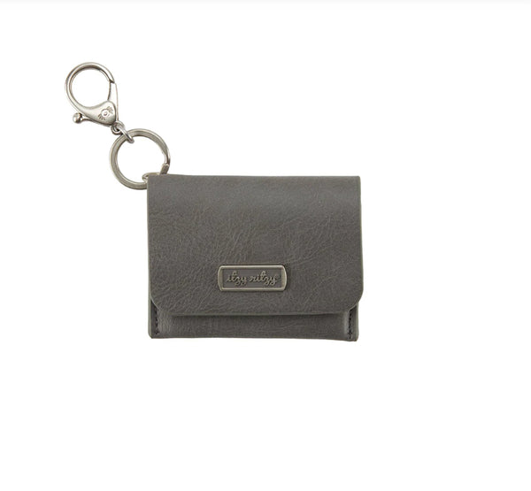 Itzy Mini Wallet Card Holder and Key Chain Charm - Grayson