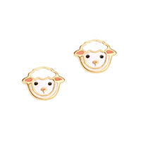 Girl Nation Lovely Lamb Cutie Stud Earrings