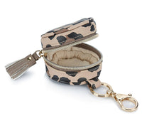 Diaper Bag Charm Pod Keychain - Leopard