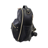 Itzy Mini Diaper Bag Backpack - Black