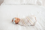 Copper Pearl Knit Swaddle Blanket - Piper